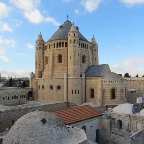 The Cenacle (Upper Room) on Mount Zion