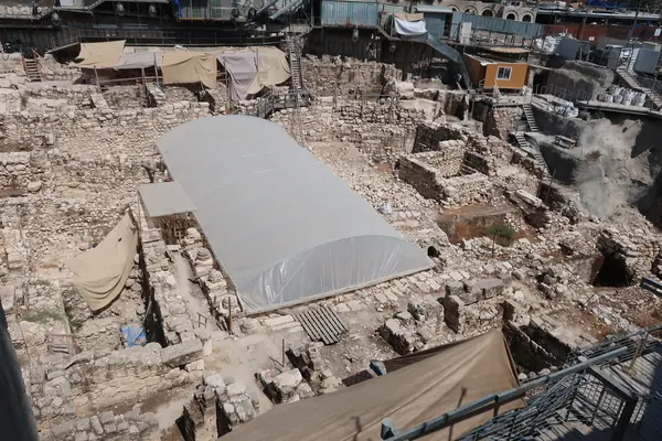 City of David Rock-Cut Sanctuary Rooms