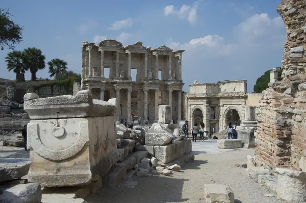 Curetes Street and the Library of Celsus, Ephesus