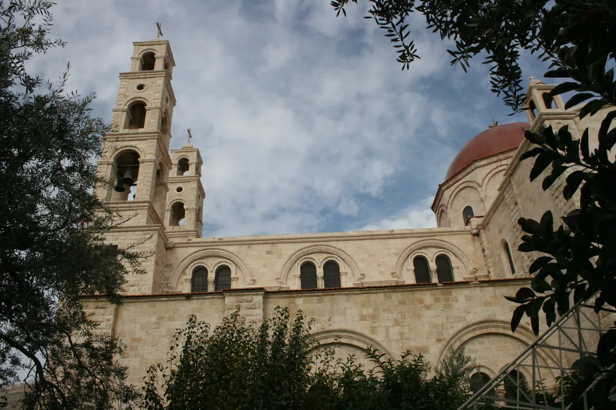 Greek Orthodox church building over the site of Jacob's Well