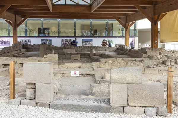 Magdala Synagogue and the Magdala Stone