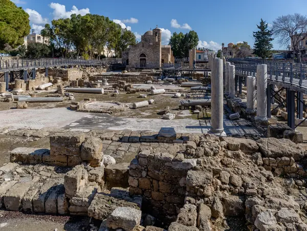 Chrysopolitissa Basilica and 'St Paul's Pillar', Paphos