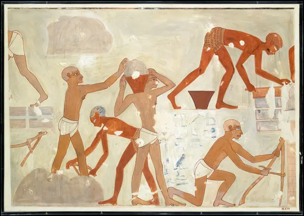 Brick-making Scene, Tomb of Rekhmire (TT100)